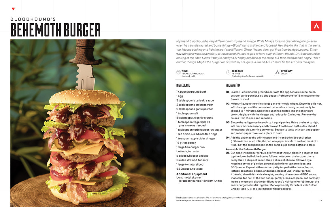 Apex Legends: The Official Cookbook
