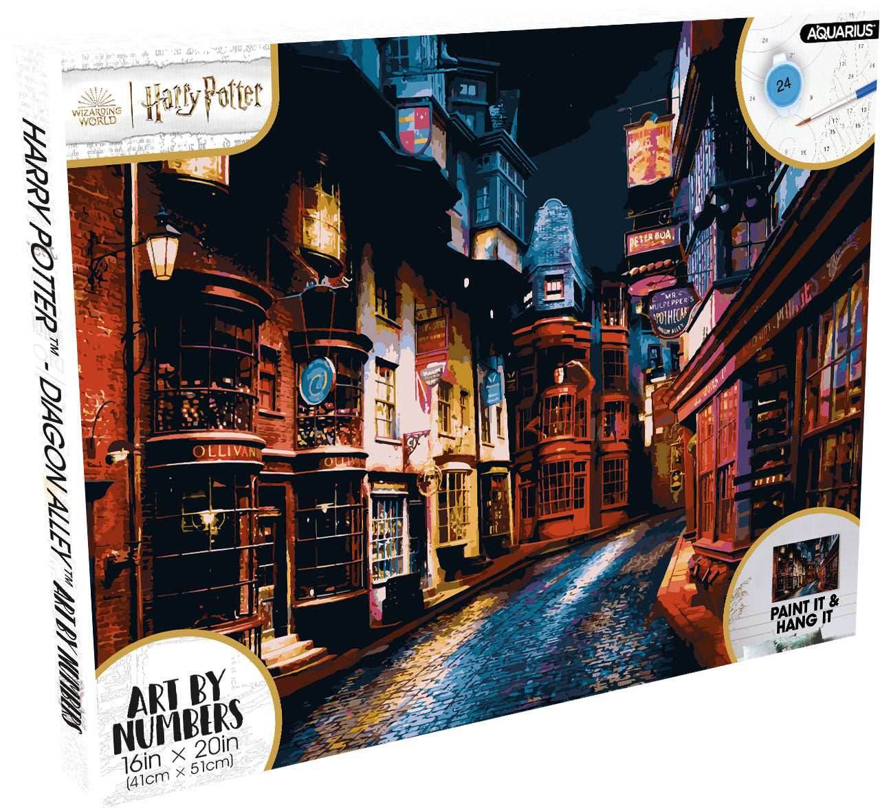Aquarius Art by Numbers: Harry Potter Diagon Alley -