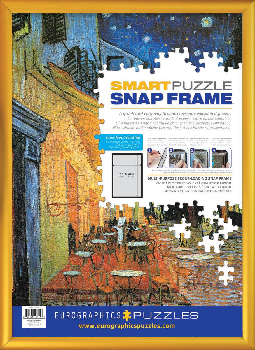 Smart Puzzles: SNAP Frame - Gold - Aluminum -
