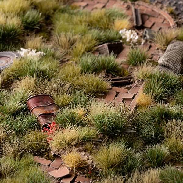 Gamers Grass Tufts: Strong Green 6mm - Wild -