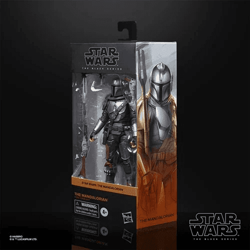 Star Wars: The Black Series - The Mandalorian (Beskar Armor) (The Mandalorian) 6-Inch Action Figure -
