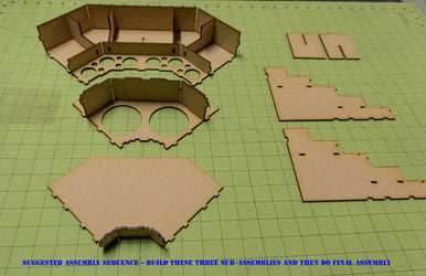 Paint Rack - 90 Degree Corner -