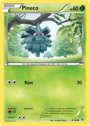 Pineco 004/106 - XY Flashfire