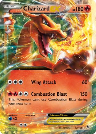 Charizard EX 012/106 - XY Flashfire Holofoil