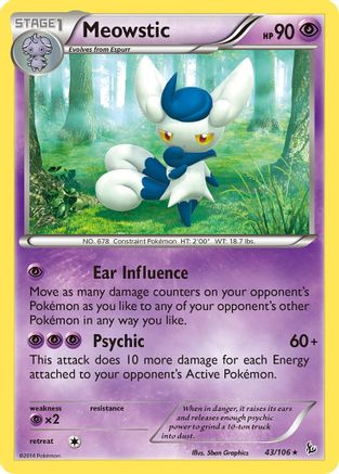 Meowstic 043/106 - XY Flashfire