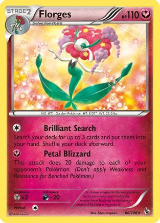 Florges 066/106 - XY Flashfire Holofoil