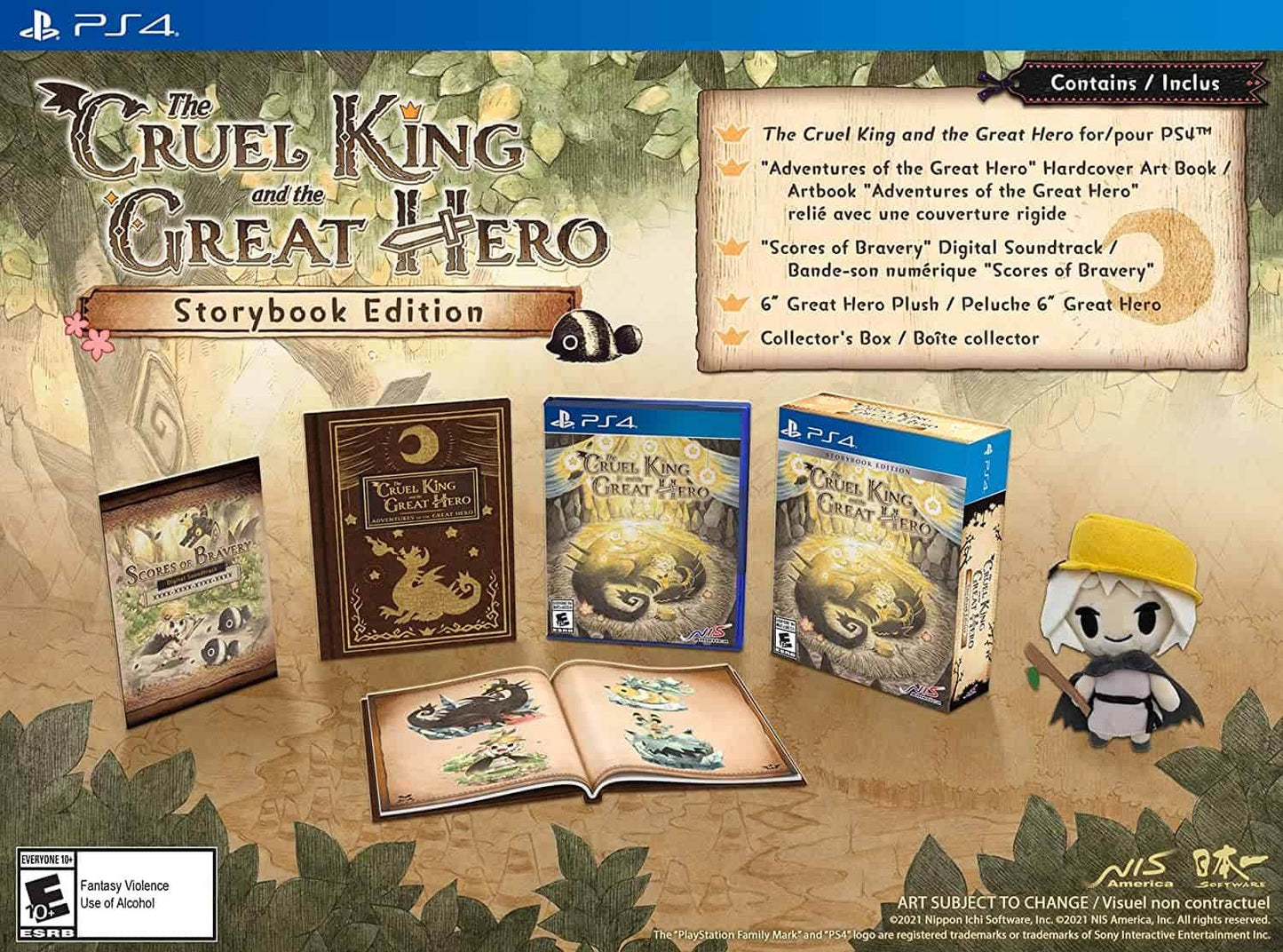 Cruel King and the Great Hero (Storybook Edition) (Playstation 4) - Brand New
