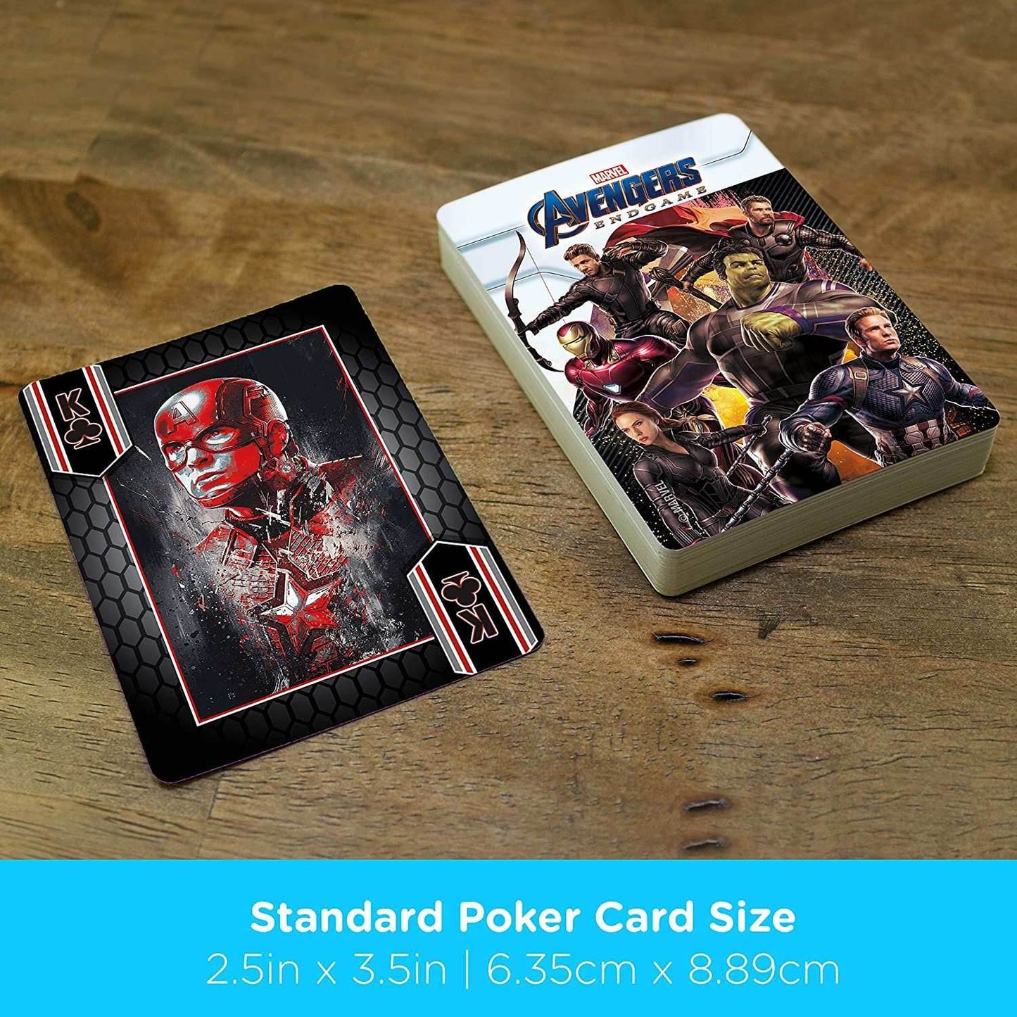 Aquarius Playing Cards: Marvel - Avengers End Game -