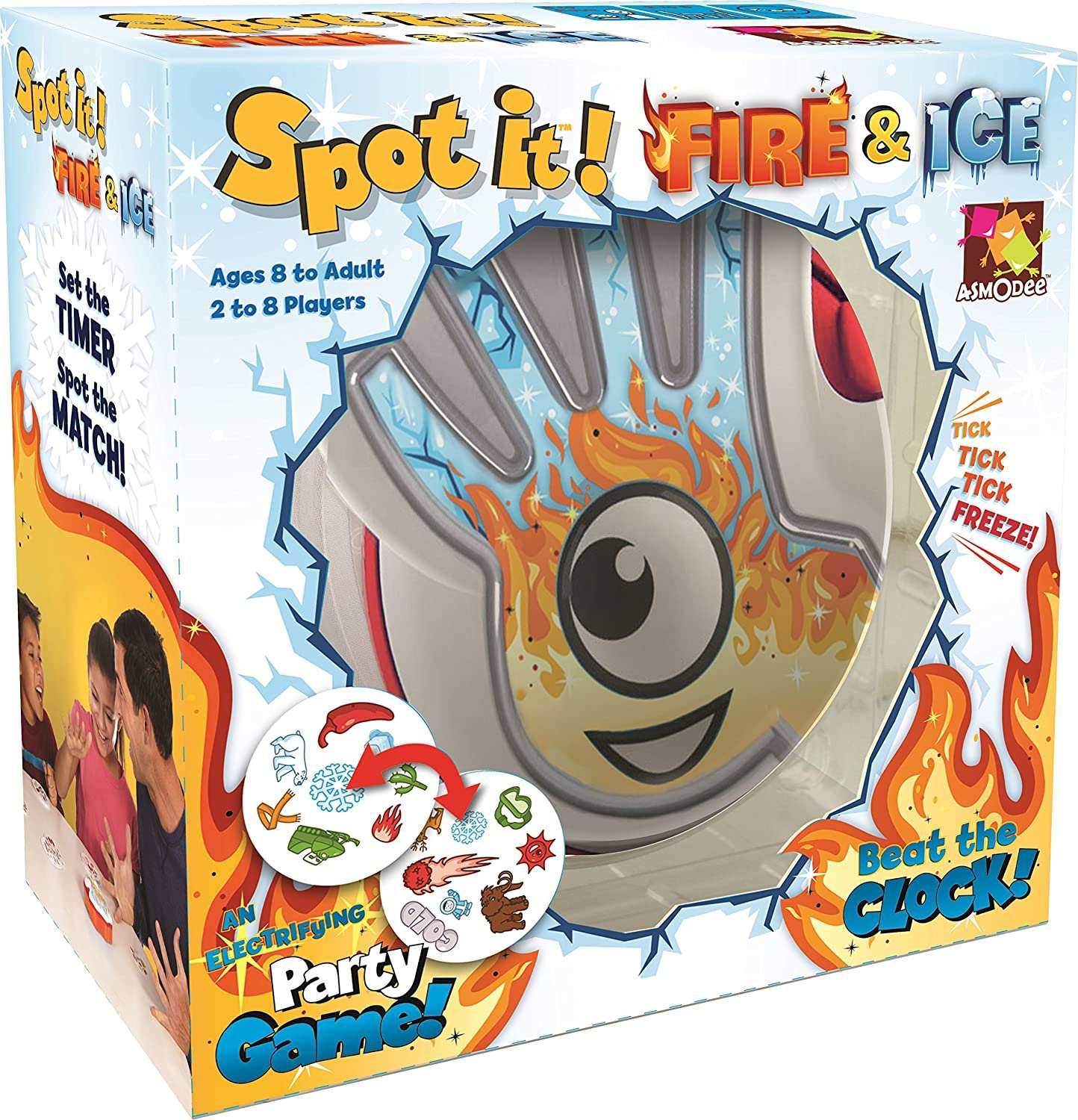 Spot It! Fire & Ice -