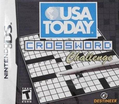 USA Today Crossword Challenge (Nintendo DS) - Game Manual Only