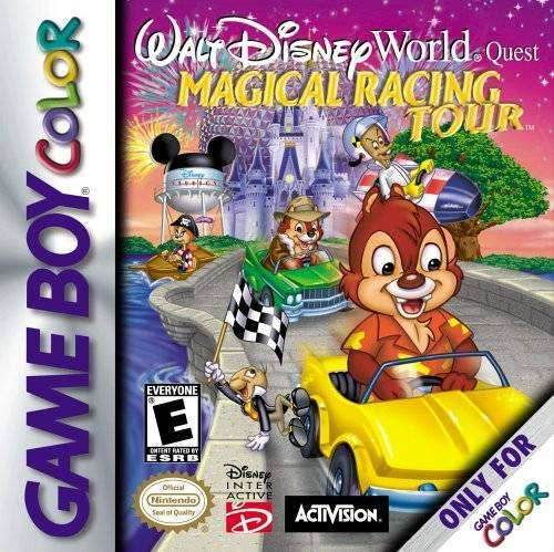 Walt Disney World Quest: Magical Racing Tour (Gameboy Color) - Game Manual Only