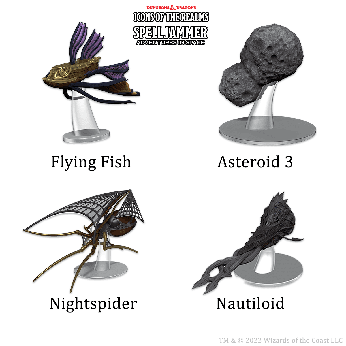 D&D: Icons of the Realms - Ship Scale - Wildspace Ambush -