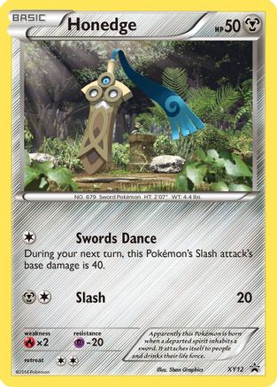 Honedge XY12/211 - XY Promos Holofoil