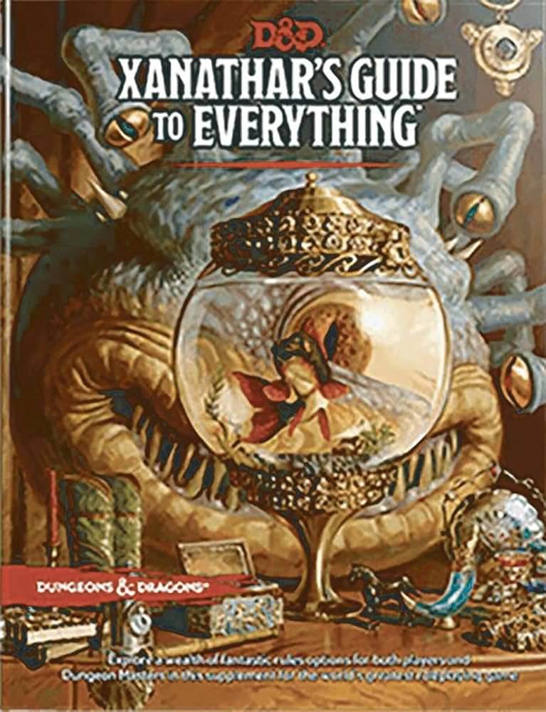 Dungeons & Dragons: Xanathars Guide to Everything Hardcover -