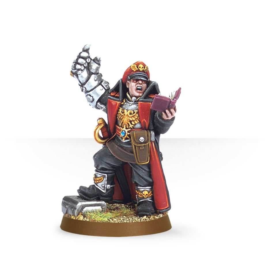 Warhammer 40K: Astra Militarum - Commissar with Power Fist -
