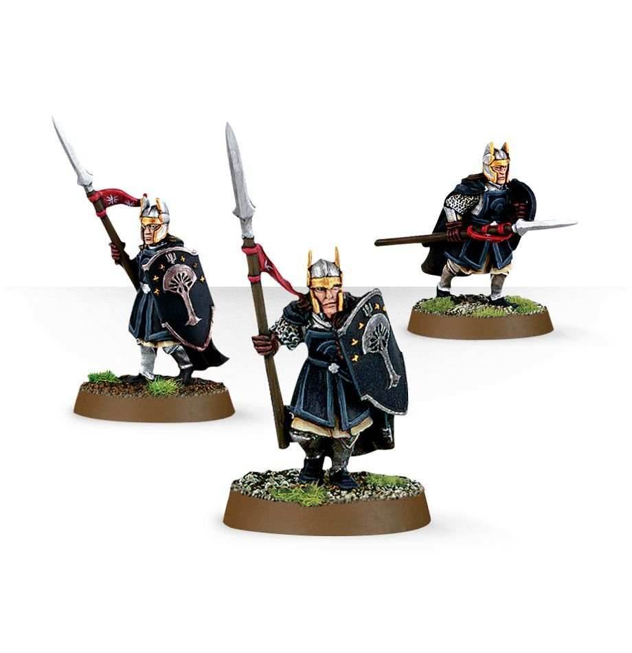 The Lord of the Rings - Warriors of Númenor with Spears -
