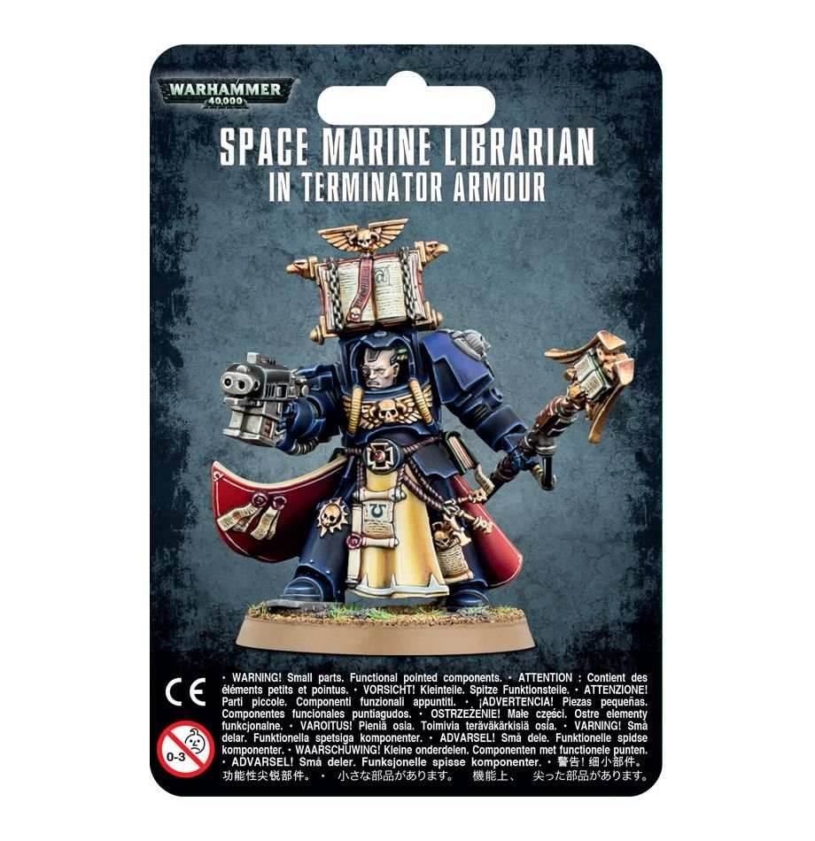 Warhammer 40K: Space Marines - Librarian in Terminator Armour -