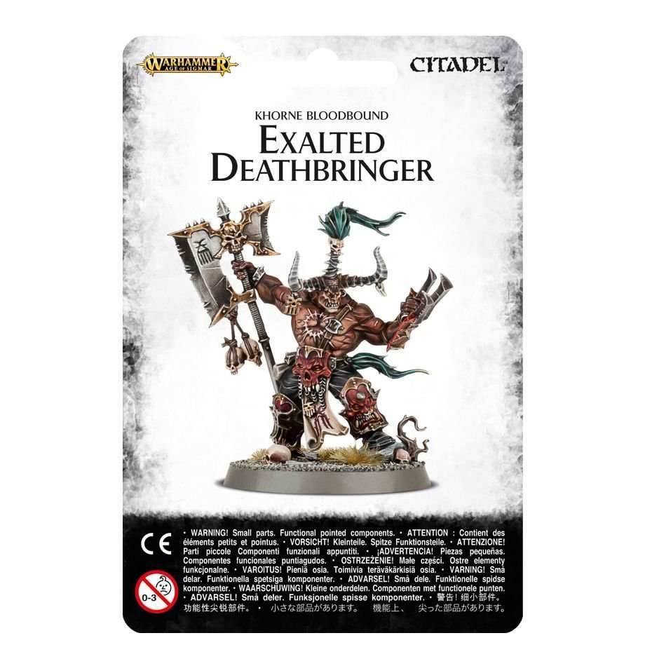 Warhammer: Blades of Khorne - Exalted Deathbringer with Ruinous Axe -