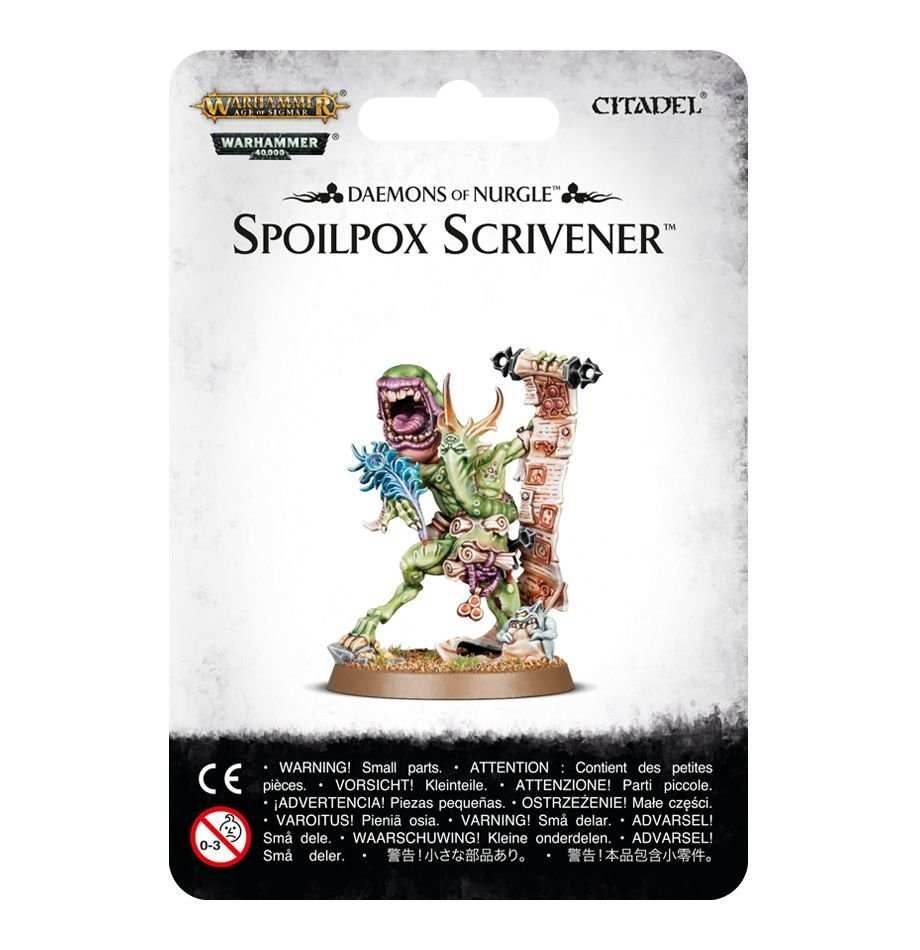 Warhammer 40K: Chaos Daemons Nurgle - Spoilpox Scrivener -