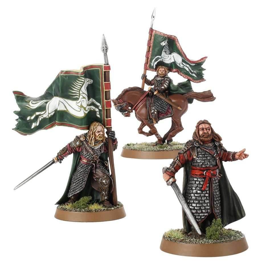 The Lord of the Rings - Gamling and Háma -