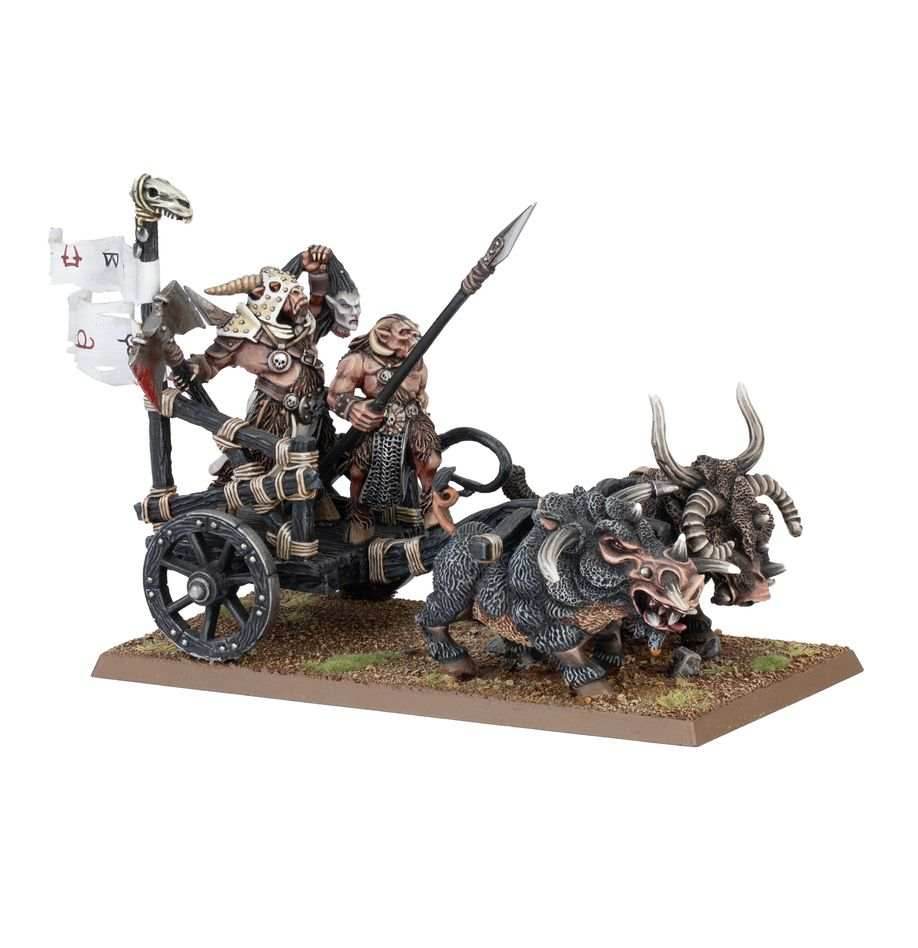 Warhammer: The Old World - Beastmen Brayherds - Tuskgor Chariot -