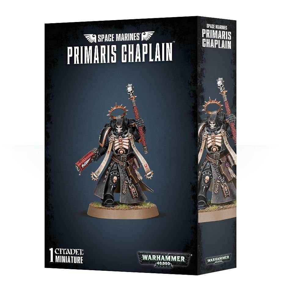 Warhammer 40K: Space Marines - Primaris Chaplain -