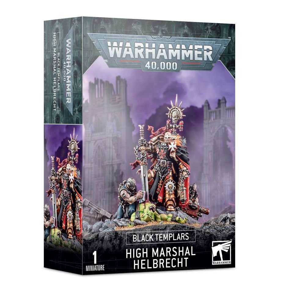 Warhammer 40K: Black Templars - High Marshal Helbrecht -