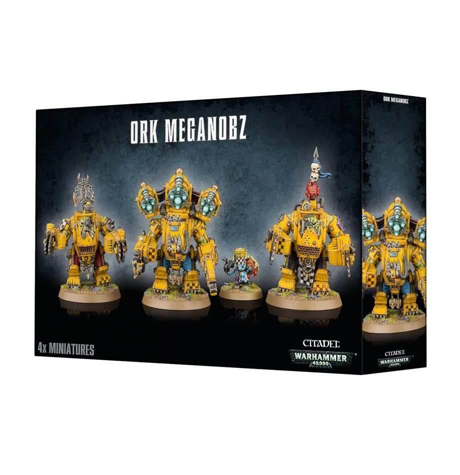 Warhammer 40K: Ork Meganobz/Big Mek in Mega Armour -