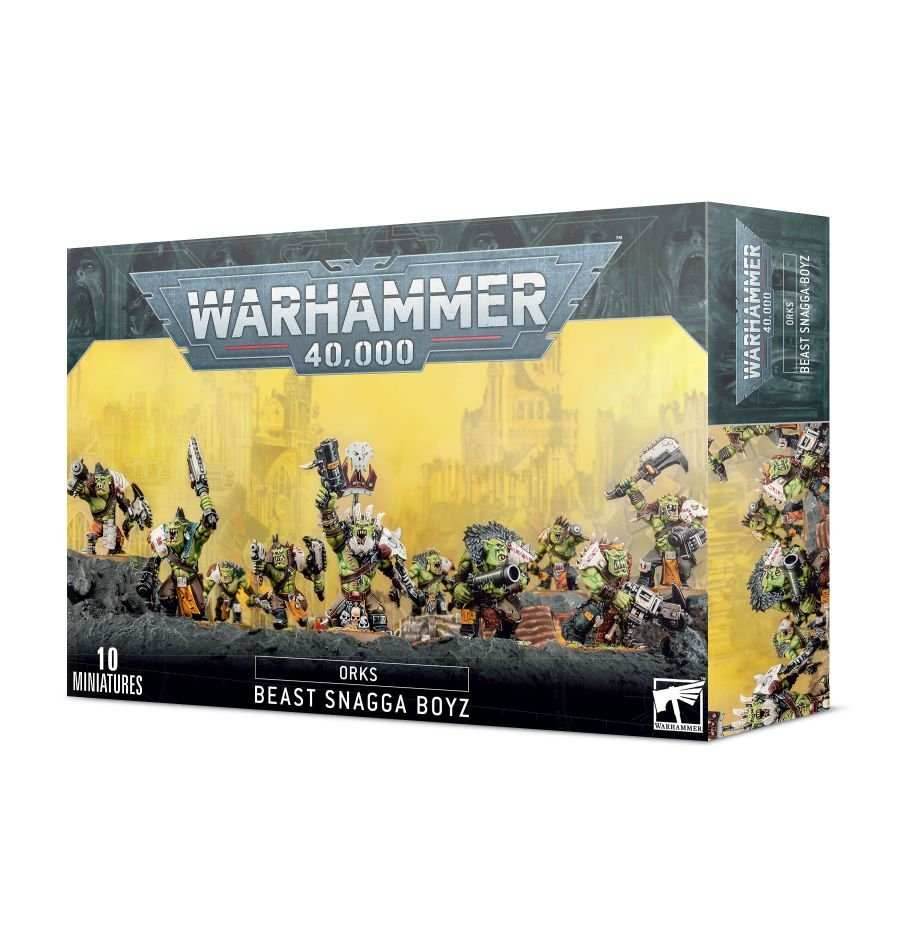 Warhammer 40K: Orks - Beast Snagga Boyz -