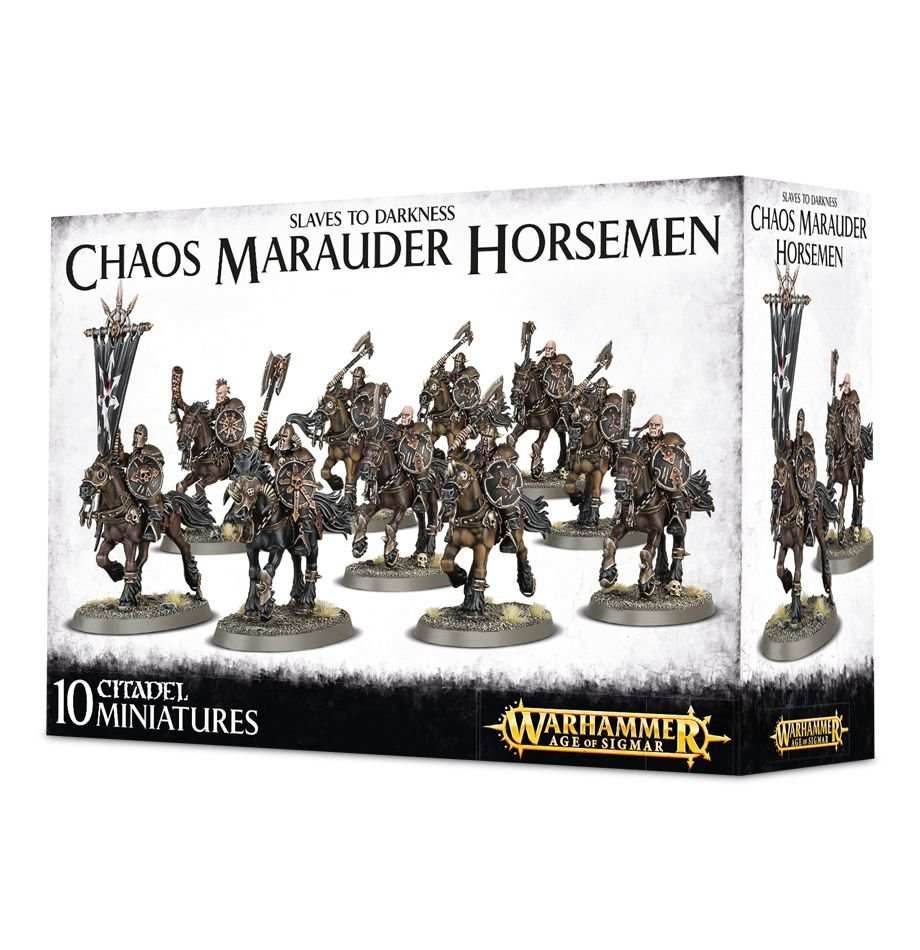Warhammer: Slaves to Darkness - Chaos Marauder Horsemen -