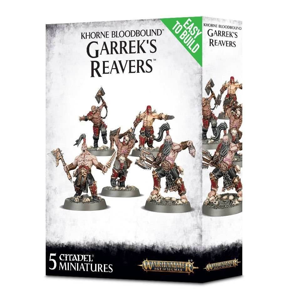 Warhammer: Blades of Khorne - Khorne Bloodbound Garrek’s Reavers -