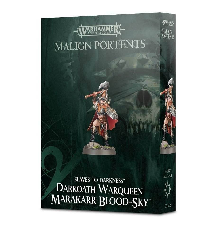 Warhammer: Slaves to Darkness - Darkoath Warqueen Marakarr Blood-sky -