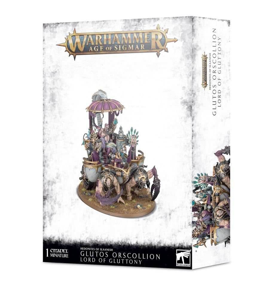 Warhammer: Hedonites of Slaanesh - Glutos Orscollion, Lord of Gluttony -