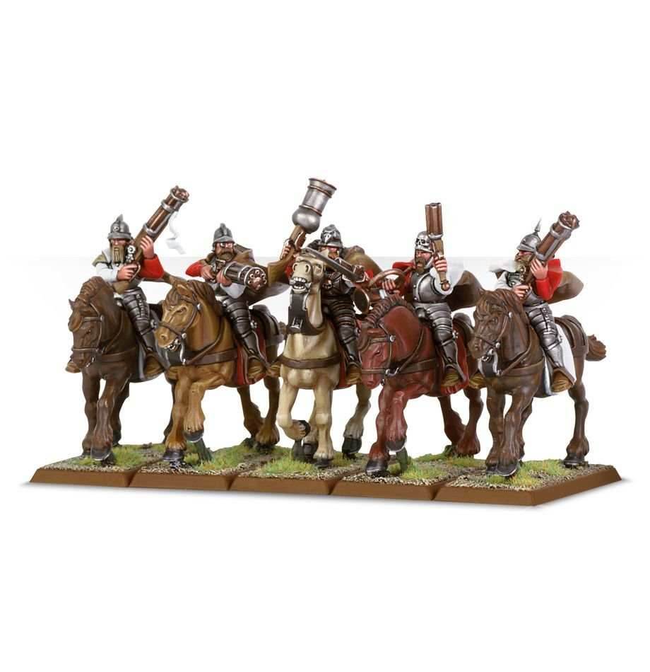 Warhammer: Cities of Sigmar - Freeguild Outriders/Pistoliers -