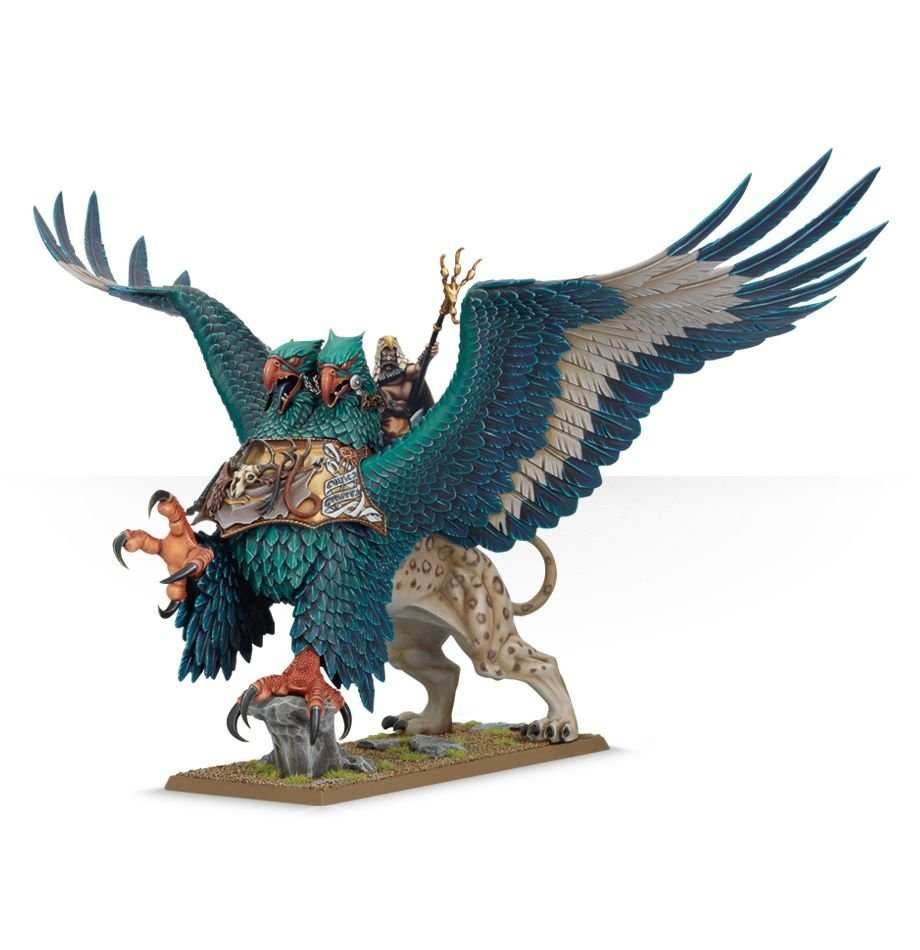 Warhammer: Cities of Sigmar - Battlemage on Griffon/Freeguild General on Griffon -