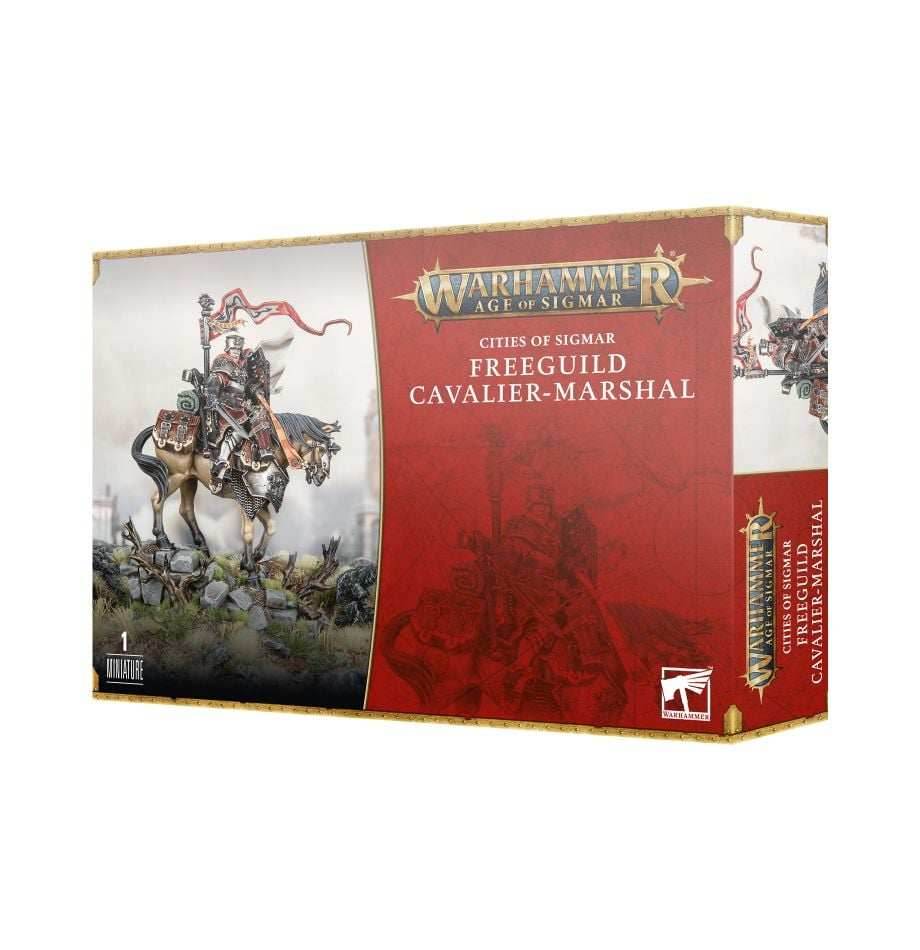 Warhammer: Cities of Sigmar - Freeguild Cavalier-Marshal -