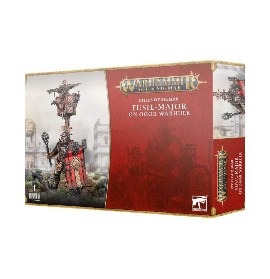 Warhammer: Cities of Sigmar - Fusil-Major on Ogor Warhulk -