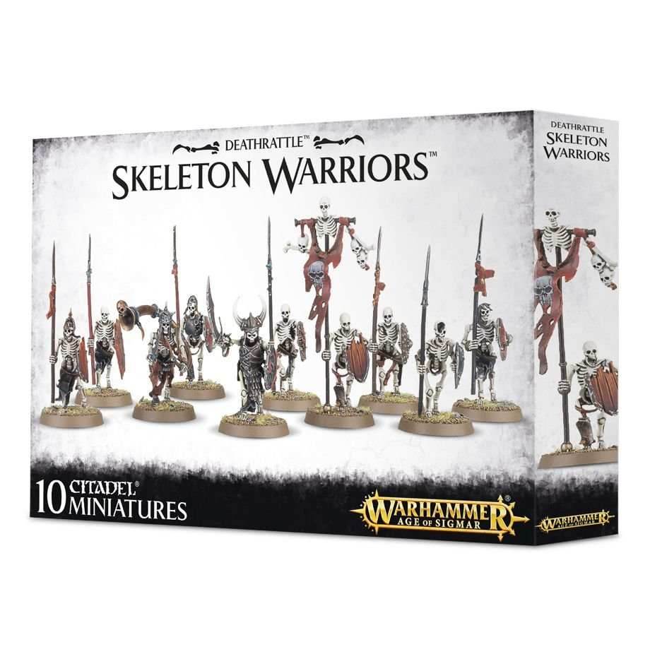 Warhammer: Legions of Nagash - Deathrattle Skeleton Warriors -