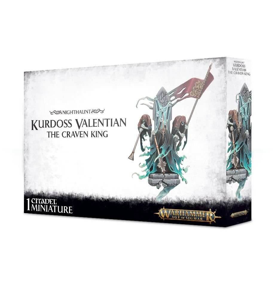 Warhammer: Nighthaunt - Kurdoss Valentian the Craven King -