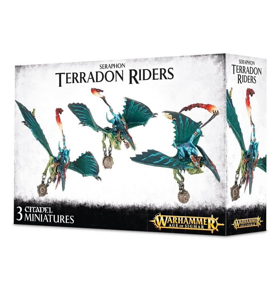 Warhammer: Seraphon - Terradon Riders/Ripperdactyl Riders -