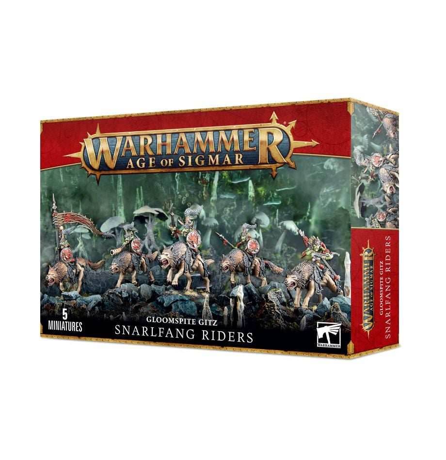 Warhammer: Gloomspite Gitz - Snarlfang Riders -