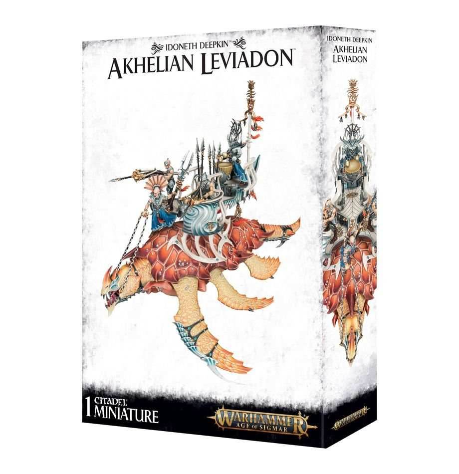 Warhammer: Idoneth Deepkin - Akhelian Leviadon -