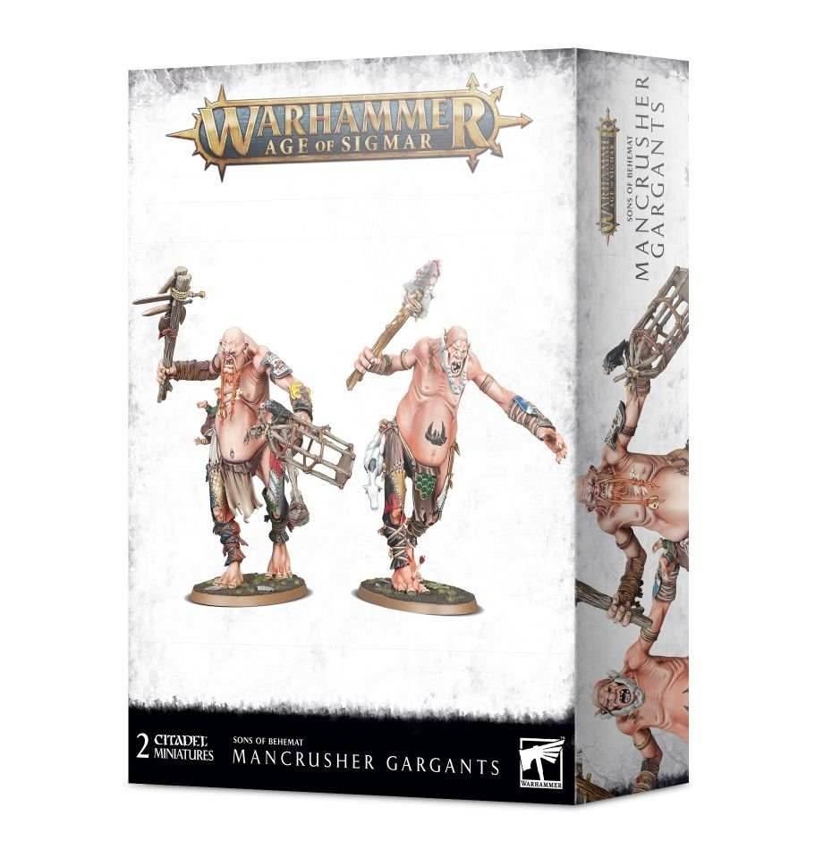 Warhammer: Sons of Behemat - Mancrusher Gargants -