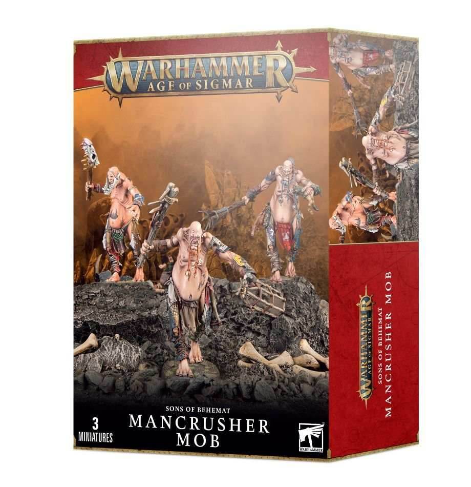 Warhammer: Sons of Behemat - Mancrusher Mob -