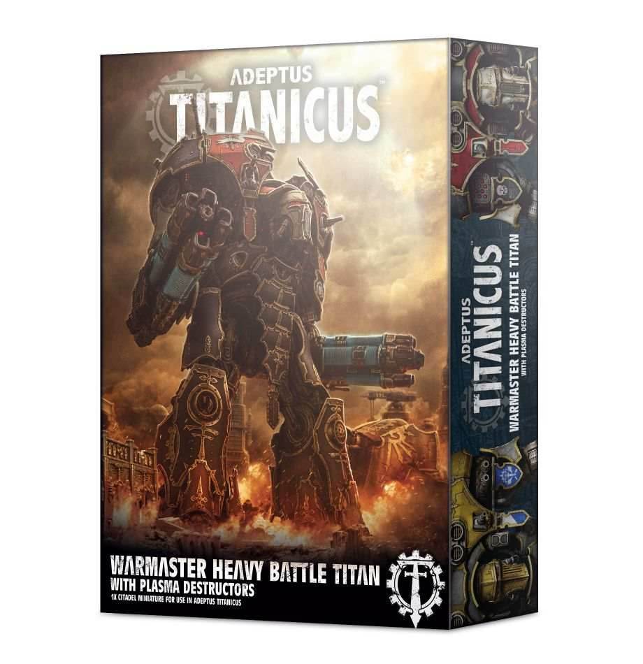 Adeptus Titanicus - Warmaster Titan with Plasma Destructors -