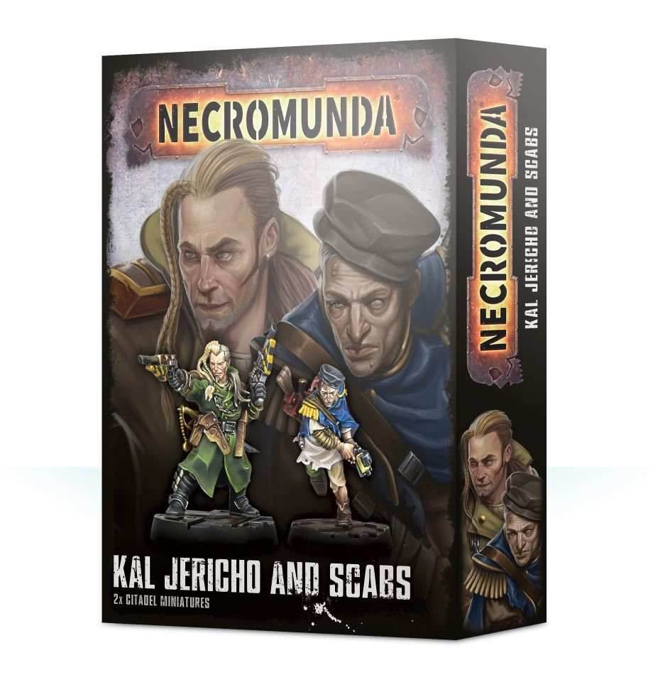 Necromunda: Kal Jericho and Scabs -