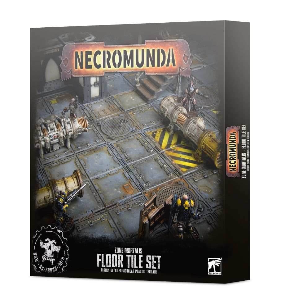 Necromunda: Zone Mortalis - Floor Tile Set -