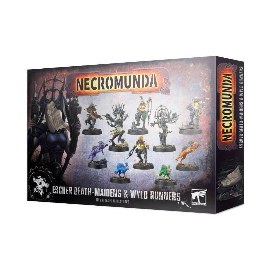 Necromunda: Escher Death-maidens and Wyld Runners -