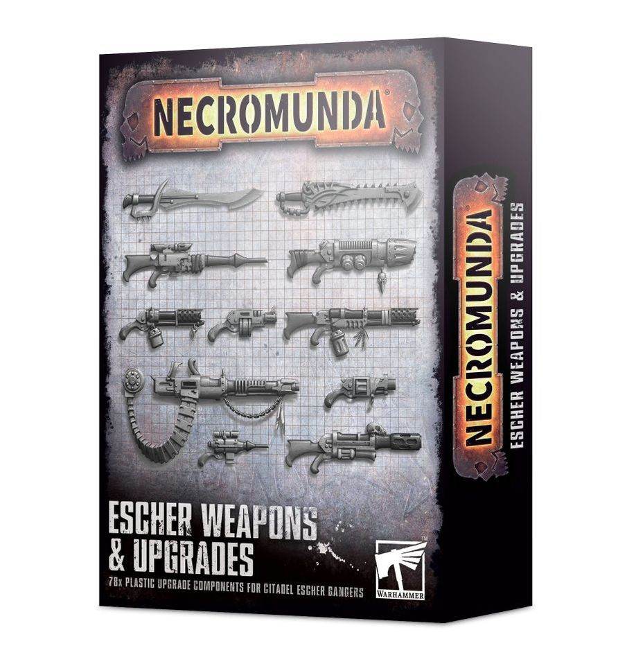Necromunda: Escher Weapons & Upgrades -
