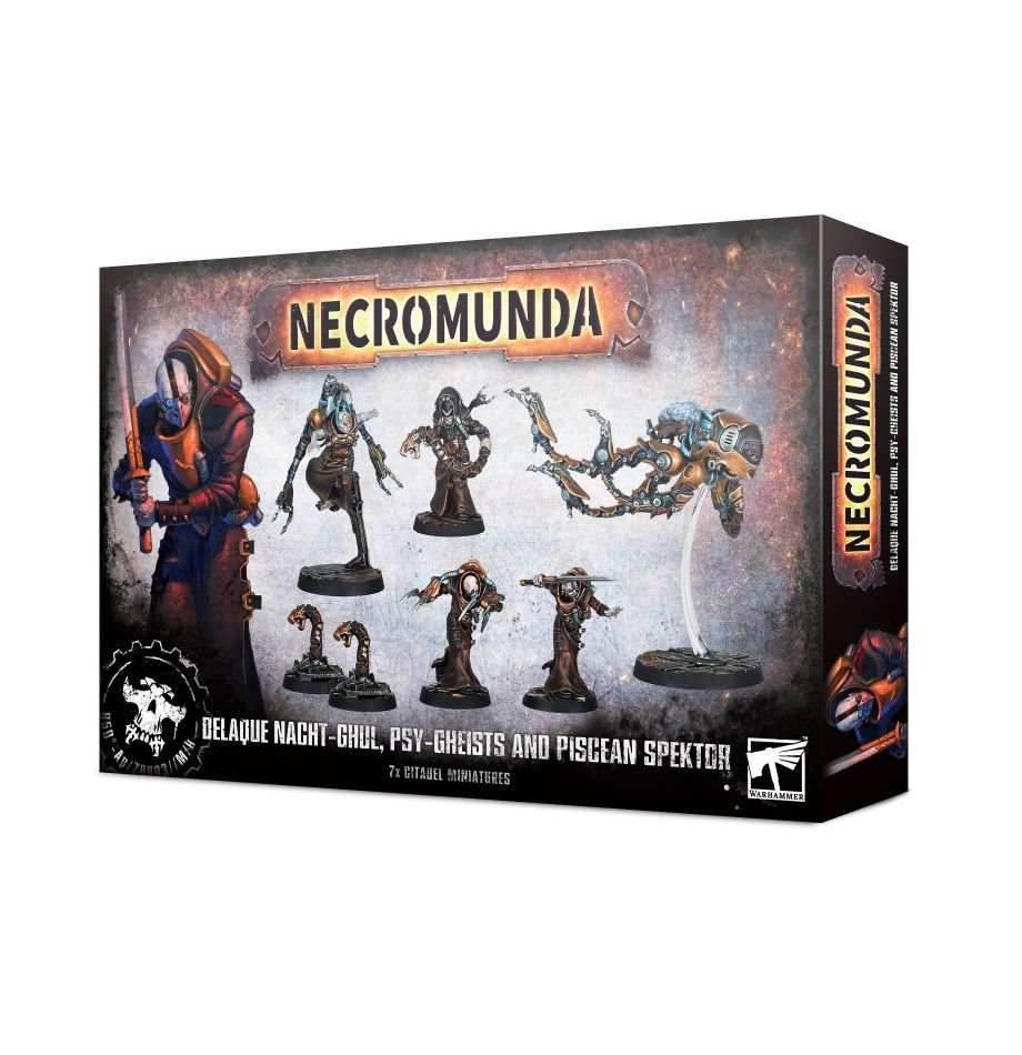 Necromunda: Delaque Nacht-Ghul, Psy-Gheists and Piscean Spektor -